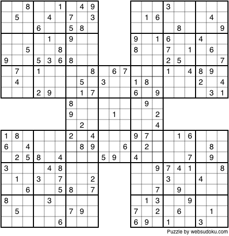web sudoku printable daily sudoku variation