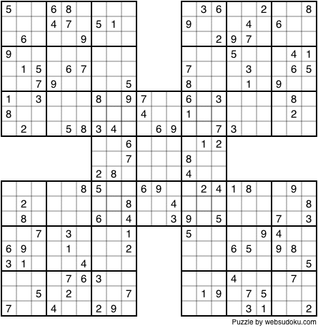 Web Sudoku - Printable Daily Sudoku Variation