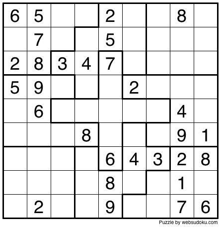 Web Sudoku - Printable Daily Sudoku Variation