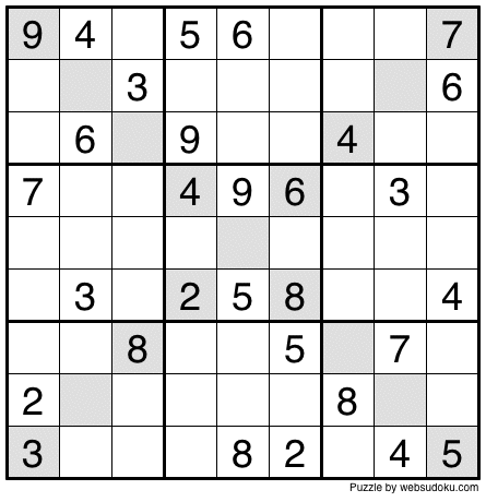 Web Sudoku - Printable Daily Sudoku Variation